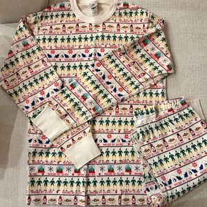 Hanna Andersson Men's “Raised by Elves” ELF fair isle PJs (SET)